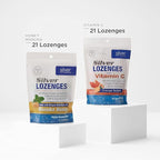 Silver Biotics Colloidal Silver Lozenges | 60 ppm SilverSol Ag₄O₄ Technology | Immune Support + Throat Soothing | Orange Vitamin C | 21 Count