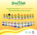 Greenfield Nutritions Halal Vitamin E 400 IU Softgels (180mg) 60 Counts – Dietary Supplement for Skin, Heart, Eye, and Immune Health Support – 2 Month Supply