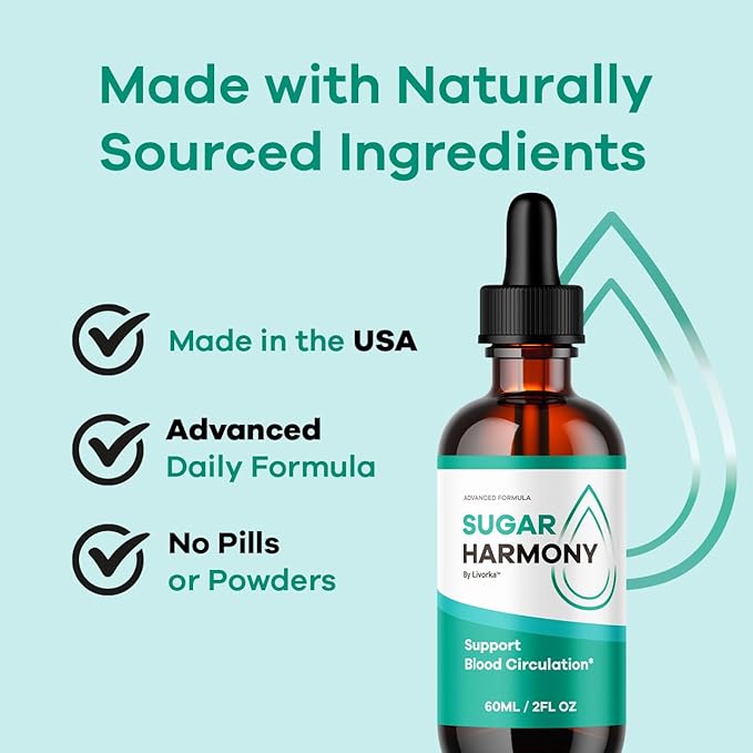 (3 Pack) Sugar Harmony Drops - Official SugarHarmony Advanced Premium Liquid Formula Support Drops - Maximum Strenght, Natural Ingredients For Overall Health & Wellness Reviews, 3 Bottles For 3 Months