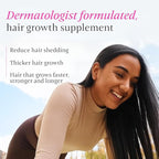 Women's Hair Growth Tablets - Biotin, DHT Blockers, Vitamins - Promotes Thick Hair, Balances Hormones - 1 Month 24 Count (Pack of 1) White