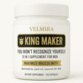 Velmira® King Maker Supplement for Men & Women 13-in-1.Sugar-Free.Energy Support.Muscle Recovery.Health Support- Zinc-Tongkat Ali-Maca-Magnesium-Vitamin D3.Supplement.120 Capsules-(1) kin.Pack of 1