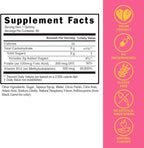 Kids & Teens Energy Support with Vitamin B12 + Folate (B9) - Supports Energy Production, Brain Function & Metabolism - Gluten Free - Raspberry Flavor - Soft Chew 60 Gummies (60 Servings)