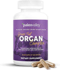 Paleovalley Grass Fed Beef Organ Complex - Freeze-Dried Beef Liver, Heart, and Kidney Blend, 1 Bottle