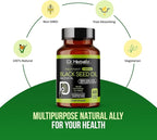 Dr. HERBALIST Black Seed Oil Capsules 1600mg - Cold Pressed Nigella Sativa Softgels with Thymoquinone | Supports Overall Wellness & Immune Vitality* | Halal, Non-GMO | 60ct