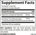Trace Minerals Magnesium Glycinate Powder - Daily Magnesium Powder for Sleep Support - Calming Bedtime Drink - Natural & Gentle - Orange Dream - 180g (60 Servings)
