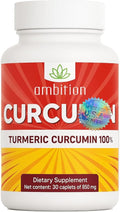 Curcumin Turmeric Curcuma Supplement, 850 mg, 30 Capsules