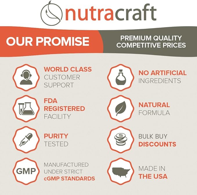 Nutracraft Cranberry Concentrate with Vitamin C & E | Urinary Tract & Bladder Support Supplement | 60 Softgels