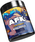 Gamer Supps AFK+® (with Melatonin): Blueberry Lemon Cake - 40 Servings - Keto Friendly Magnesium-Focused Sleep Support Supplement, Apigenin, Sugar Free