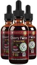 Cherry Force - Advanced Tart Cherry Extract - Real Tart Cherries - Rich in Phytonutrients - Liquid Extract for Better Absorption