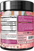 Gamer Supps AFK+® (with Melatonin): Razzz Berry Sorbet - 40 Servings - Keto Friendly Magnesium-Focused Sleep Support Supplement, Apigenin, Sugar Free