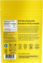 Beekeeper's Naturals Complete Gut Health, 3-in-1 Prebiotic, Postbiotic, Probiotics for Digestive Health & Bloating Relief for Women & Men, Propolis Powered, Gluten-Free Vegan Capsules, 28ct