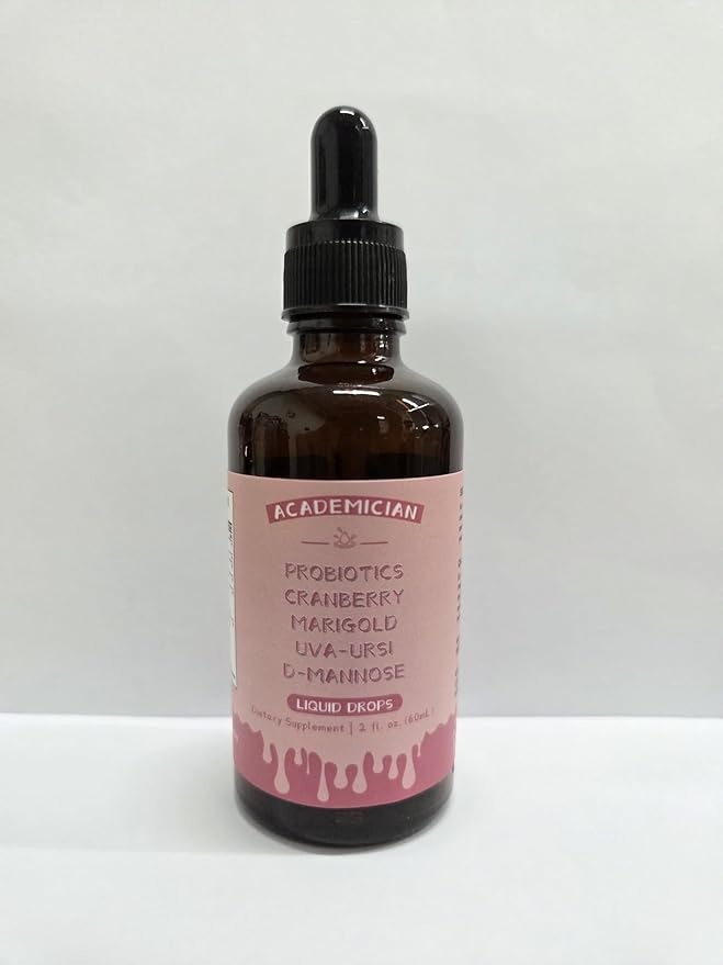 Cranberry Extract Liquid Probiotic with UVA Ursi Tincture D Mannose Liquid - 60ml