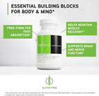 DAVINCI Labs Amino 21 - Supports Brain Function & Muscle Metabolism* - Amino Acid Dietary Supplement with L-Glutamine, L-Lysine HCl, Tyrosine, L-Arginine and More - Gluten-Free - 90 Capsules, 750 mg
