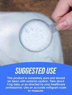BulkSupplements.com Pure Biotin Powder - as Vitamin B7, Biotin Vitamins for Hair, Skin and Nails - Gluten Free, 1mg per Serving, 1kg (2.2 lbs) (Pack of 1)