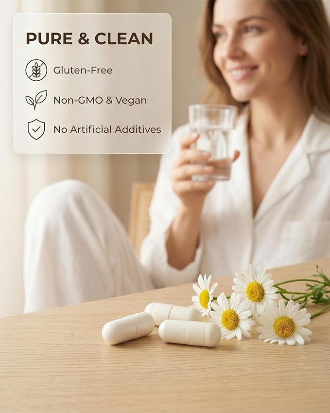 ACAPPELLA Magnesium Citrate Capsules with Magnesium Glycinate Capsules,Agnesium Taurate L-Theanine Apigenin Supplement - 120 Count