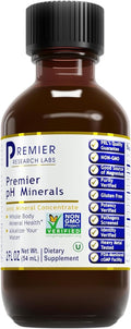 Premier Research Labs Premier Ph Minerals - Trace Minerals, Trace Mineral Drops, Minerals for Water, Magnesium Supplement for Distilled Water, Reverse Osmosis Water, Liquid Concentrate - 2 Fl Oz