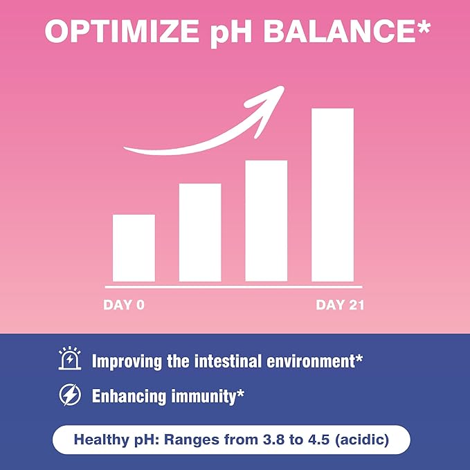 Feminine Balance Gummies for Women pH, Premium Balance Supplement for Women, Sugar Free Hawaiian Pineapple and Probiotic | Boost pH Health & Immune Support | Vegan, Gluten-Free, 60 Count