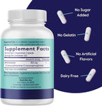 BESTVITE Benfotiamine 150mg (120 Vegetarian Capsules) No Stearates - No Silicon Dioxide - Vegan - Non GMO - Gluten Free