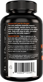 Vital Vitamins Vegan Collagen Booster 60 ct + Creatine Capsules 120 ct