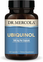Dr. Mercola Ubiquinol - Supports Energy Production - Antioxidant Supplement - Non-GMO, Gluten-Free & Soy-Free - 30 Capsules (30 Servings) - 100 mg