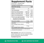 EyePromise Vizual Edge Supplement - 90 Chewable Tablets, 90-Day Supply, Citrus Flavor - AREDS 2 Eye Vitamin with 20mg Zeaxanthin & 10mg Lutein for Vision Quality & Clarity