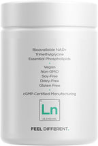 Codeage Liposomal NAD+ Supplement - NAD Nicotinamide Adenine Dinucleotide Coenzyme Pills - 500 mg NAD+ Per Serving & Betaine Anhydrous - Liposomal Delivery - Vegan, Non-GMO, Gluten-Free - 60 Capsules