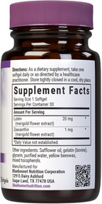 BLUEBONNET NUTRITION LUTEIN 20 mg