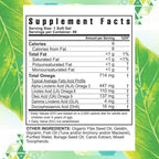 Youngevity Ultimate EFA - Organic Source of Essential Fatty Acids | Omega 3, 6, & 9 | Made from Borage, Flax & Fish Oil | 180 Count (Pack of 4)