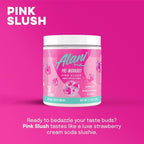 Alani Nu Pre Workout Powder Pink Slush, Amino Energy Boost, Endurance Supplement, Sugar Free, 200mg Caffeine, L-Theanine, Beta-Alanine, L-Citrulline, 30 Servings