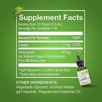 Benevolent Nourishment Chlorophyll Supplement, Detox & Immune Support, Internal Deodorizer, Liquid Drops