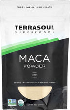 Terrasoul Superfoods Organic Raw Maca Powder, 6 Oz - Premium Quality | Supports Increased Stamina & Energy