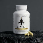 NMN 500mg - Nicotinamide Mononucleotide NAD+ Precursor Supplement, 60 Capsules, 30 Servings, Vegan, Non-GMO, Gluten Free, Made in USA