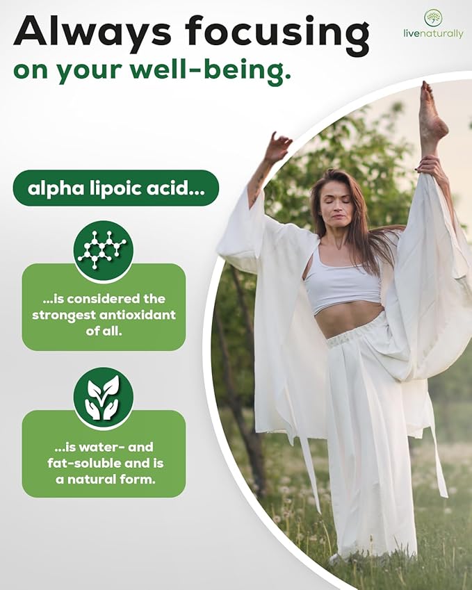 Alpha Lipoic Acid 600mg [120 Capsules] Premium antioxidant ala Supplement – Acido alfa lipoico - Made in USA