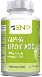 ENP Alpha Lipoic Acid (ALA), 650mg Per Serving, 30 Servings Per Bottle