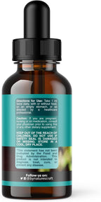 Deep Liver Cleanse, Detox & Repair with Milk Thistle Liquid Drops - Liver Detox Liquid Artichoke Extract with Dandelion Leaf, Ginger & Turmeric Curcumin for Immunity & Daily Cleanse - 2Fl OZ
