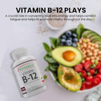 NutraBulk Vitamin B12 2500 mcg Quick Dissolve Lozenges - Cherry Flavored B-12 Sublingual - B12 Vitamins Supplement (as Cyanocobalamin) for Energy & Red Blood Cell Support - Made in USA (250 Count)