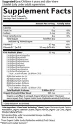 Garden of Life Dr. Formulated Probiotics Organic Kids+-Digestive Health Support-Prebiotic Fiber&Vitamins C&D-Supports Immune Function-Shelf Stable-Strawberry Banana,30 Yummy Chewables,(Pack of 2)