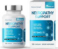Nerve Savior for Neuropathy, 120 Capsules Neuropathy Nerve Health Supplement with 600MG Alpha Lipoic Acid, Maximum Strength Natural Formula for Discomfort in Feet, Hands, Legs, Back & Neck