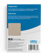Veru Wellness Biotin Plus Daily Patch - B7, Collagen - Self Adhesive Time Release Patch (60 Day)