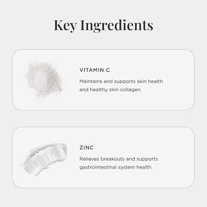 JSHealth Skin and Digestion Formula. Clear Skin Supplement with Zinc, Burdock, Turmeric. Supports Healthy Skin and Digestive Comfort. Vegan (60 Tablets)