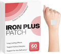Iron Topical Patch – Easy to Use, 60 Days Supply – Sugar-Free, Latex-Free, Natural Alternative – Supports Daily Wellness & Vitality