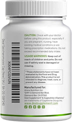 Saccharomyces Boulardii Probiotics + FOS Supplement, 10 Billion CFU, 240 Veggie Capsules – Probiotic & Prebiotic for Women & Men – Gut, Immune & Digestive Health Support – Non-GMO