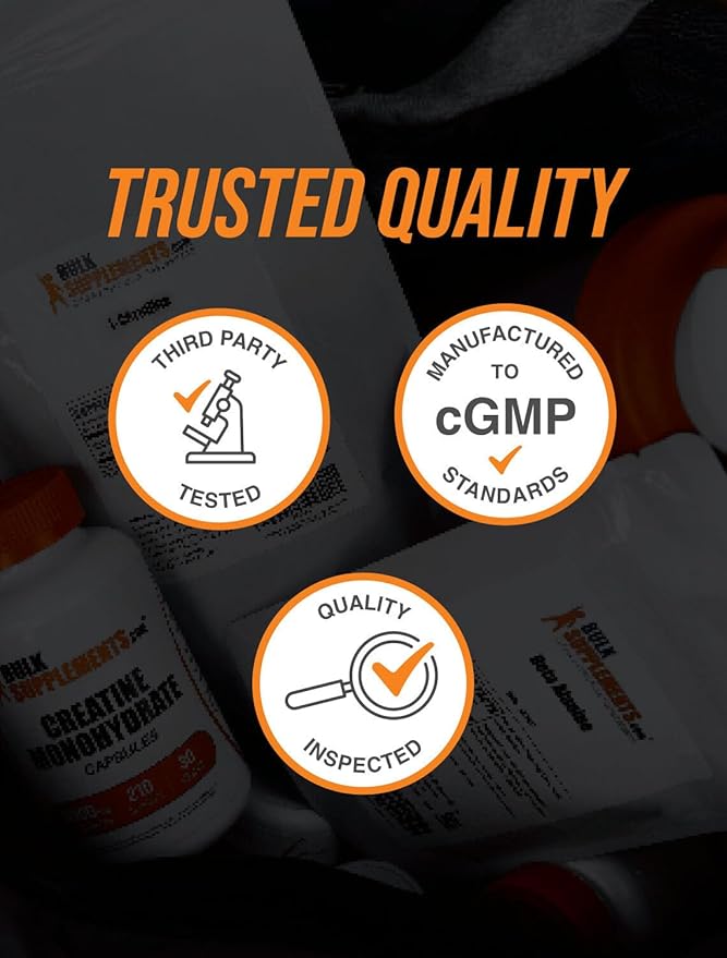 BulkSupplements.com Vitamin B12 Capsules - as Cyanocobalamin, Vitamin B Supplement, Vitamin B12 200 mcg - Energy Vitamins, Gluten Free, 1 Capsule per Serving, 240 Capsules (Pack of 1)