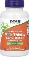 NOW Foods, SILYMARIN 2X 300mg 100 VCAPS