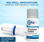 Nasal Cleanse Solution Spray, Povidone Iodine with Vitamin D3 & Xylitol, Cleans Nasopharynx, For Cold Allergy Sinus Relief, Laboratory Tested Patented Formula, Fast Acting & Long Lasting, 3 pk