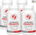 Silver Fern Brand Ultimate Probiotic 4-Pack – Probiotics for Women & Men – 8 Billion CFU Spore-Forming Gut Health Supplement – DNA Verified, Probiotic, Shelf-Stable, High Survivability – 240 Capsules
