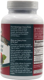 Cherry Prime Montmorency Tart Cherry with Glucosamine & Chondroitin - 90 Capsules (2-Pack)