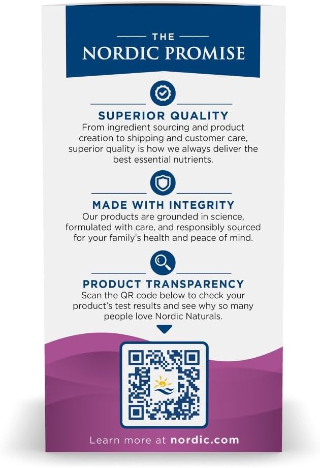 Nordic Naturals Prenatal Multivitamin for Women - Daily Vegetarian Prenatal Vitamins - 22 Essential Nutrients, Including B6, Folate, and Iron - 60 Tablets - 30 Servings