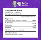Sleep Support Formula - L-Threonate, Apigenin Melatonin, L-Theanine - 120 Capsules - 4-in-1 Non-Habit Forming Apigenin Supplement - Restful Nights and Refreshing Mornings - by Ginsipre Health
