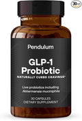 Pendulum GLP-1 Probiotic – Supports Appetite Control and Craving Management, Naturally | Improves Regularity & Gut Health with Akkermansia & Other Strains (30 Capsules)